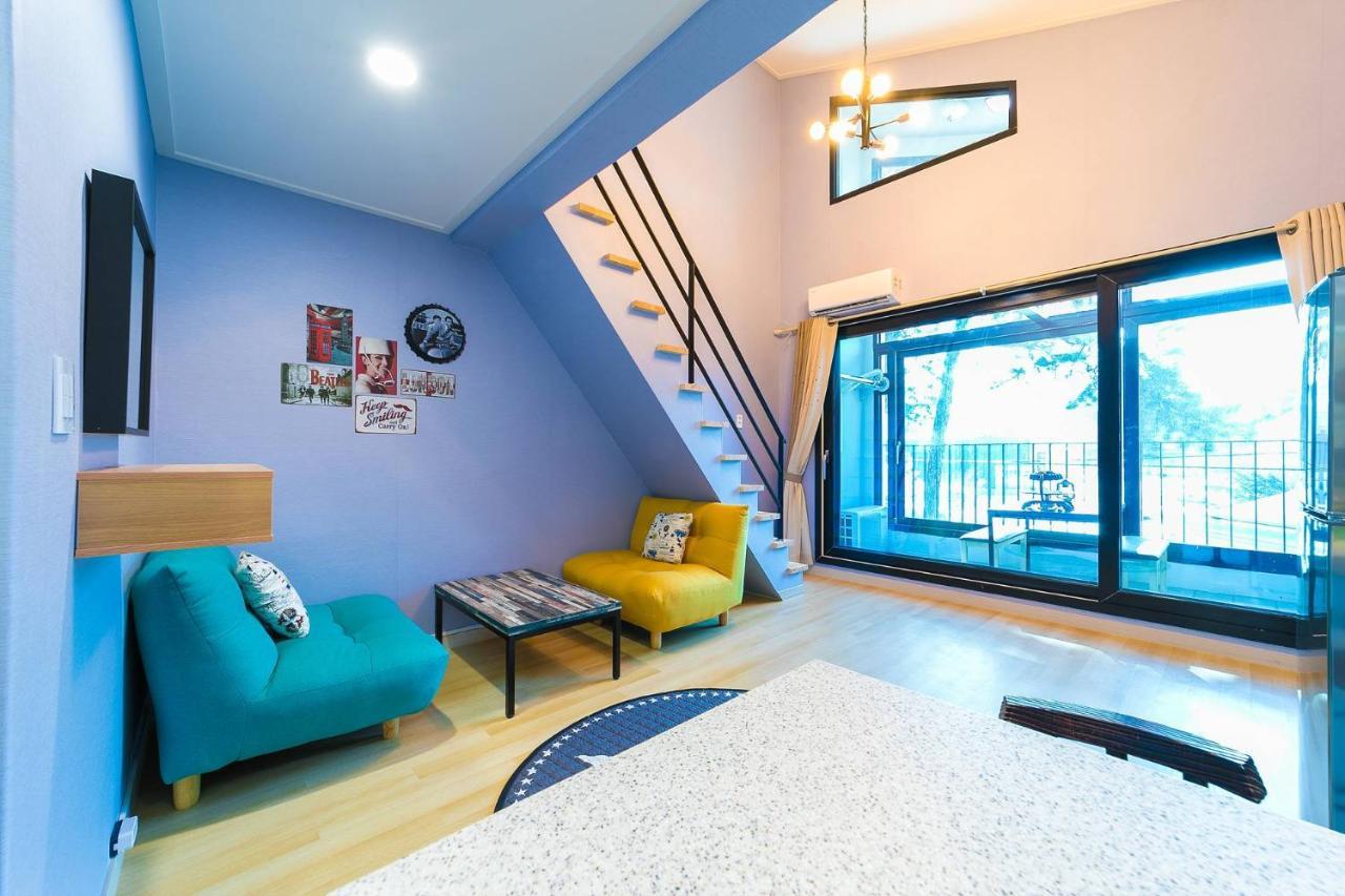 Gangneung Haesolnaeeum Pension Exterior foto